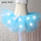Arrival Women Tulle Tutu Skirt Sexy Mini Fancy Adult Petticoat Fluffy Yarn Ballet Dance Halloween Led Light Up - V.I.P Digital Presence