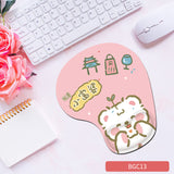 Silicone wrist mouse pad female comfortable computer soft non-slip hand rest pad thick non-slip wrist rest cute game pad - V.I.P Digital Presence