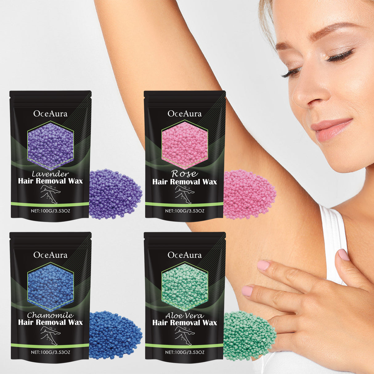 Hair Removal Wax Bean, Underarm Leg Quick Hair Removal Mild Non-Irritating Skin Dry And Smooth - V.I.P Digital Presence
