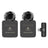 Wireless lavalier microphone mobile phone outdoor live recording noise reduction 1-to-2 wireless microphone - V.I.P Digital Presence