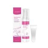 Mousse depilatoria corporal para una depilación suave de las axilas, una piel suave y tersa, una depilación limpia y refrescante