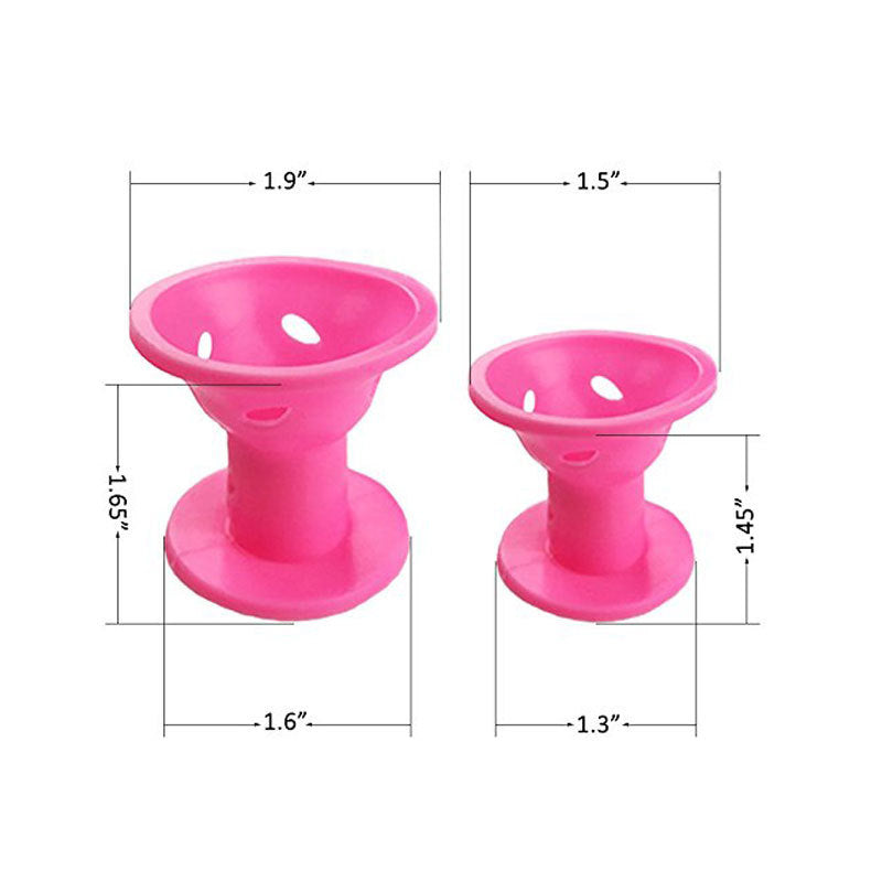 10/20pcs/set Magic Hair Care Rollers for Curlers Sleeping No Heat Soft Rubber Silicone Hair Curler Twist Hair Styling DIY Tool - V.I.P Digital Presence