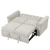 U_STYLE Convertible Soft Cushion Sofa Pull Bed ,for Two People to Sit On - V.I.P Digital Presence