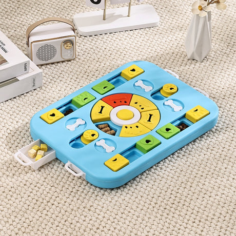 Interactive Slow Feeder Dog Bowl - Puzzle Toy for Pets - V.I.P Digital Presence