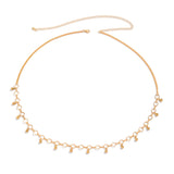 Simple and cold style round bead waist chain body chain sexy love single-layer waist chain accessory - V.I.P Digital Presence