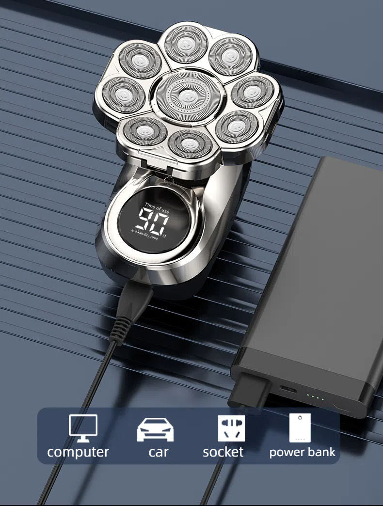 High power hair clipper for charging shaving heads and haircuts for men with long battery life - V.I.P Digital Presence