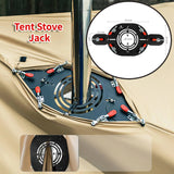 Stainless Steel Hot Tent Stove Jack Highly Flame Retardant for Fireplace Tent Accessory Camping Tent Accessories - V.I.P Digital Presence