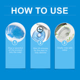 Foam Toilet Cleaner Toilet Cleaner Stains Urine Stains Descaling Odor Cleaning Toilet Cleaner - V.I.P Digital Presence