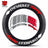 [One-piece set] Tire letter sticker one-piece set One-piece set Suitable for 4 tires No accessories included - V.I.P Digital Presence