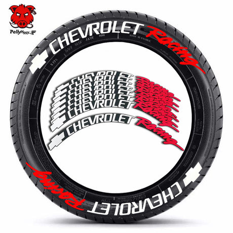 [One-piece set] Tire letter sticker one-piece set One-piece set Suitable for 4 tires No accessories included - V.I.P Digital Presence