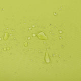 Outdoor Furniture with Tempered Glass Table,  Set Deep Seating with Thick Cushion  (Fluorescent Yellow & Green)