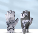 Fishing Half finger Road Asian Gloves Men and Women Ice Silk Sunscreen, Sweat Absorbent, Breathable, Anti slip, Anti stab Outdoo - V.I.P Digital Presence