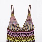 Sexy Backless Knitted DressStyle Fashion Women's Dress - V.I.P Digital Presence