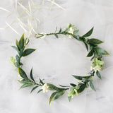 Minimalist Forest Flower Wreath Headflower Pregnant Women Spring Forest Shooting Green Plants Fresh Headwear Children's Festival Accessories - V.I.P Digital Presence