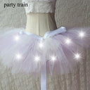 Arrival Women Tulle Tutu Skirt Sexy Mini Fancy Adult Petticoat Fluffy Yarn Ballet Dance Halloween Led Light Up - V.I.P Digital Presence