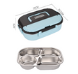 Microwaveable portable 304 stainless steel heat preservation rectangular lunch box fresh lunch box - V.I.P Digital Presence