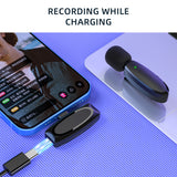 Micrófono inalámbrico de solapa para exteriores, transmisión en vivo, Internet, celebridad, radio 2.4G, reducción de ruido, micrófono pequeño