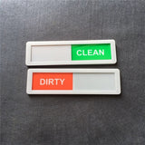 Room Cleaning Tips Cleanliness Signs Hotel Magnetic Signs Dishwasher Decoration Notice Board  Clean Dirty Sign Home Room Decor - V.I.P Digital Presence