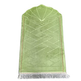 Shell shaped solid color carpet irregular flannel sponge thickened short flannel embossed portable floor mat - V.I.P Digital Presence