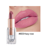 HANDAIYAN Matte Lipstick 12 Color Lipstick Not Easy To Fade Nude Pink Lipstick - V.I.P Digital Presence