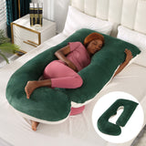 Pregnant women's pillow waist protection side sleeping slope pillow J-shaped pregnancy sleeping pillow - V.I.P Digital Presence