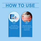 Cosmetic Denture Set, Improve Smile Comfort Cosmetic Dental Crevices Care Set - V.I.P Digital Presence