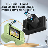 1080p Digital Cameras 40MP Front And Rear Camera 8X Digital Zoom Children Gift Recording Videos Student Camera With Bracket - V.I.P Digital Presence