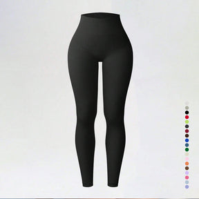 Threaded autumn and winter yoga pants seamless fitness pants high waisted sports yoga clothes leggings - V.I.P Digital Presence