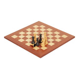 International Chess Heavy Woodgrain Chess Wooden Chess Board Western Chess Adult Luxury Set Chess