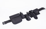 7 pcs Tactical Duty Belt Black Law Enforcement Hutning Equipment System Waist Gun Holster Flashlight Pouch set - V.I.P Digital Presence