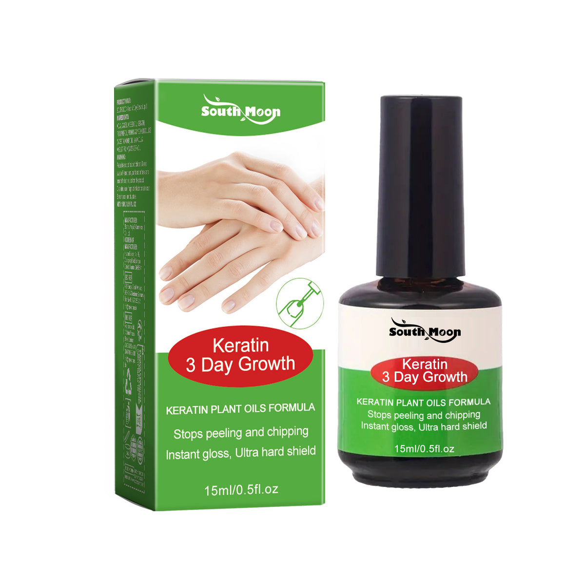 Keratin Nail Growth Oil, Gray Nail Repair Softens Nails, Remove Thickens Nails, Brightens And Nourishes Nails Liquid - V.I.P Digital Presence