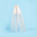 Professional Freediving Long Fins for Spearfishing, Diving, Snorkeling – PP+TPR, Anti - Skid - V.I.P Digital Presence