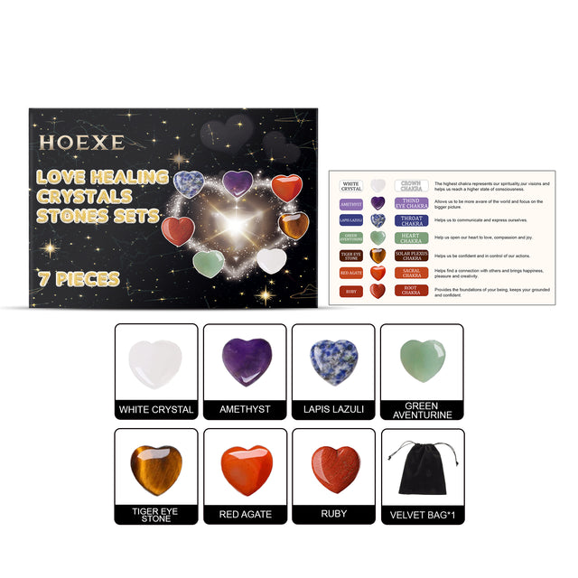 Heart Healing Crystal Chakra Kit - V.I.P Digital Presence