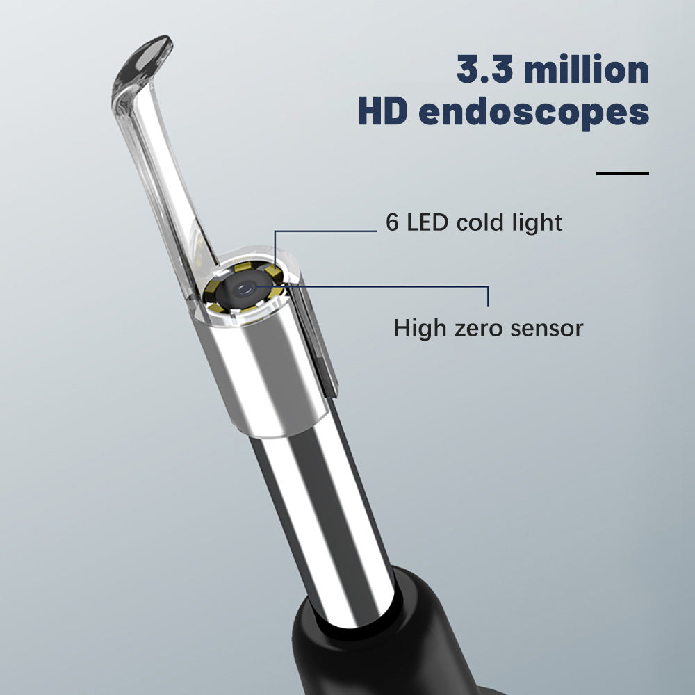 3.9mm Smart Visual Ear Scoop HD Ear Speculum Ear Scoop Ear Picking Tool Wireless Ear Scoop - V.I.P Digital Presence