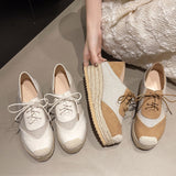 Fisherman's shoes woven grass slope heel women's shoes waterproof front strap high-heeled slope heel fisherman's casual shoes ﻿ - V.I.P Digital Presence