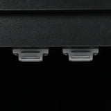 Black Triangle Bathroom Storage Cabinet with Adjustable Shelves, Freestanding Floor Cabinet for Home Kitchen - V.I.P Digital Presence
