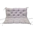 Outdoor 2/3-seater bench/swing cushions: thickened, with backrest, waterproof. - V.I.P Digital Presence