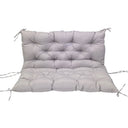 Outdoor 2/3-seater bench/swing cushions: thickened, with backrest, waterproof. - V.I.P Digital Presence