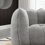 Soft Bean Bag Chair with High Resilient Foam(Chips)for living room and bedroom,Comfortable Square Lazy Sofa with Footstool - V.I.P Digital Presence