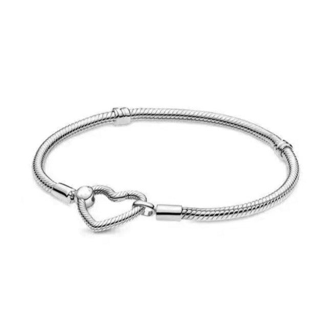 Women's spring buckle TO basic chain DIY color chain heart O shape bracelet - V.I.P Digital Presence