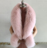 Real Fox Fur Horn Collar Fashion Fur Decorative Collar Jewelry - V.I.P Digital Presence