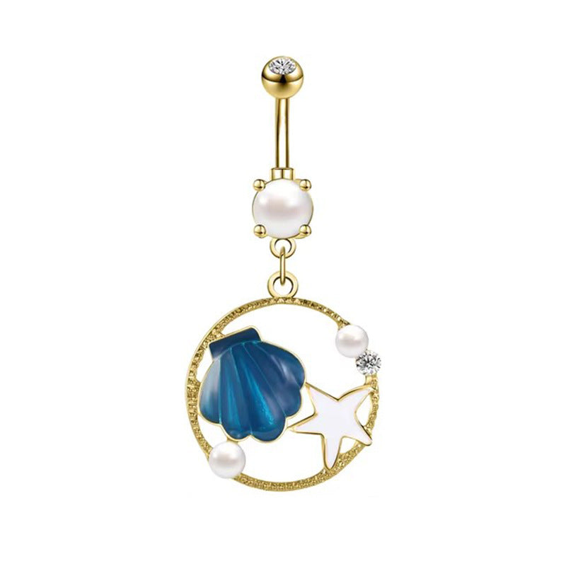 Navel Ring Creative Bat Bee Navel Buckle Navel Ring Body Piercing Jewelry - V.I.P Digital Presence