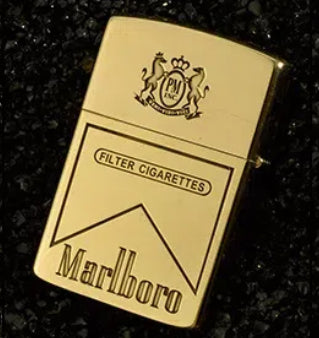 Zoro kerosene lighter with deep carving five sided laser engraving white steel inner liner brass outer shell - V.I.P Digital Presence