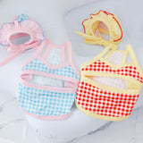 Pet swimsuit cat shapewear with swimming cap one piece suspender bikini dog vest swimsuit - V.I.P Digital Presence