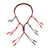 Hunting Decoy Rope Hunting Duck Call Lanyard Cord Hunter Game Whistle Lanyard Hunting Decoy Rope with 12 Adjustable Loops Rings - V.I.P Digital Presence