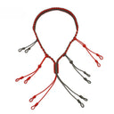 Hunting Decoy Rope Hunting Duck Call Lanyard Cord Hunter Game Whistle Lanyard Hunting Decoy Rope with 12 Adjustable Loops Rings - V.I.P Digital Presence
