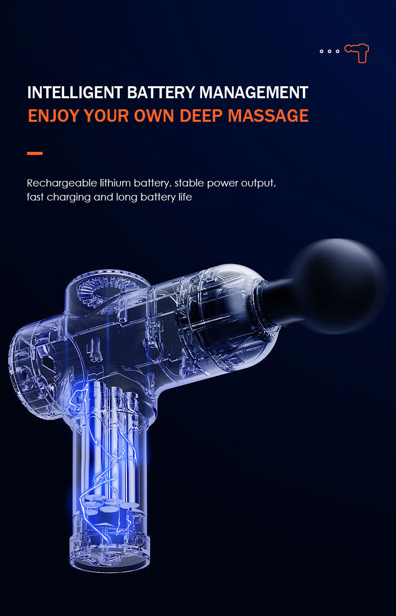 Mini Fascia Gun Muscle Relaxation Electric Vibration Massage Gun Mini Portable Fascia Gun - V.I.P Digital Presence