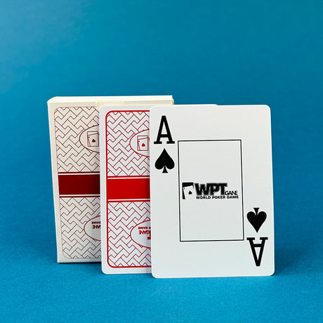 WPT Texas Hold'em Poker Cards. High - grade hard plastic, wholesale, full box, competition - spec, waterproof & anti - fold. - V.I.P Digital Presence