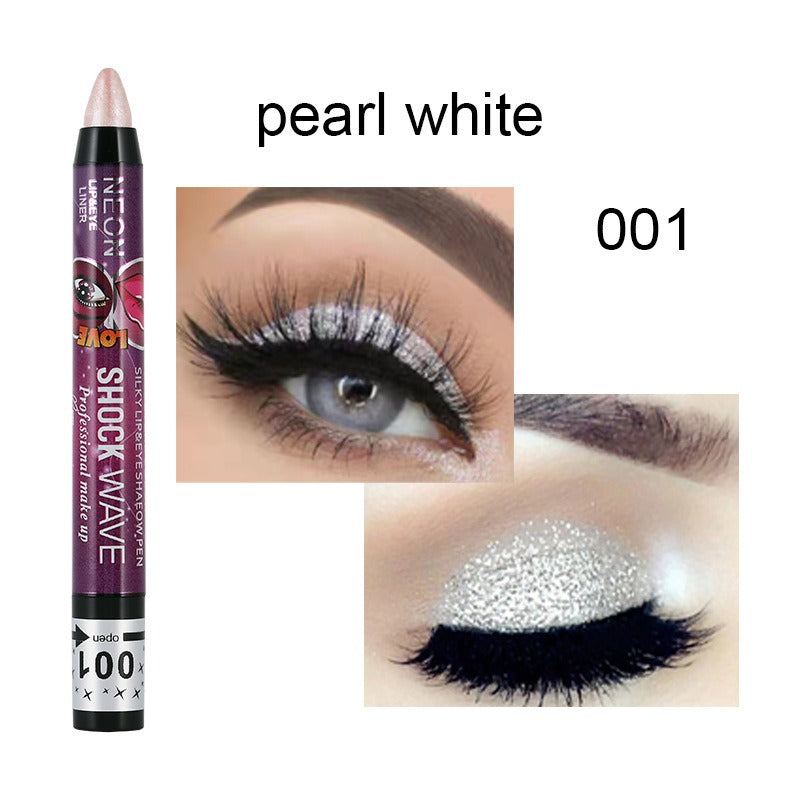 KISS SUSY 36 color eye shadow pencil stick lip pencil 2 in 1 is not easy to smudge - V.I.P Digital Presence