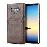 Card Holder Case for Samsung Galaxy Note 9 8 Luxury Leather Wallet Shockproof Slim Hard Back Cover for Galaxy - V.I.P Digital Presence